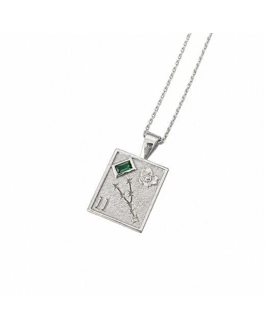 Cier Metallic Taurus Zodiac Necklace