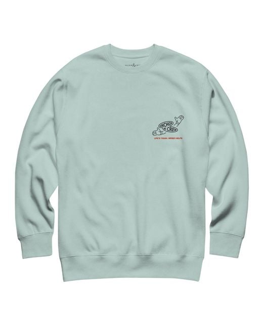 Anchor and Crew Green Ice Ramen House Dial-A-Local Organic Cotton Sweatshirt