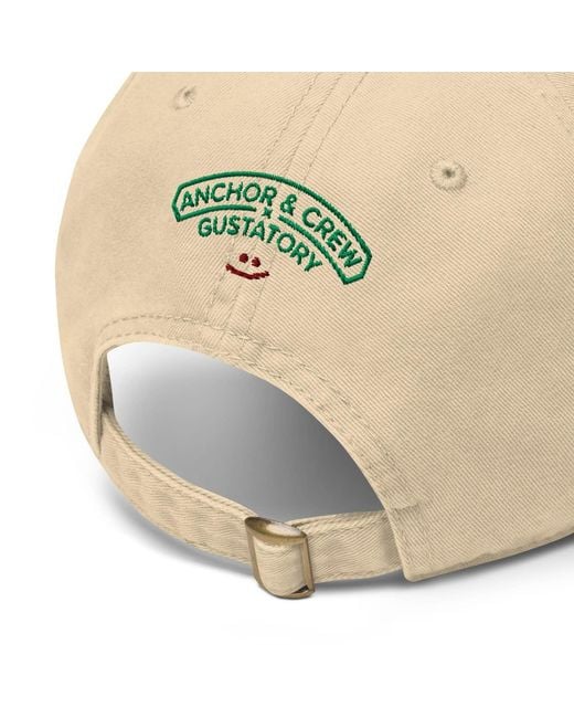 Anchor and Crew Neutrals Natural Gustatory Coffee Before Bad Decisions. Cotton Embroidered Cap for men