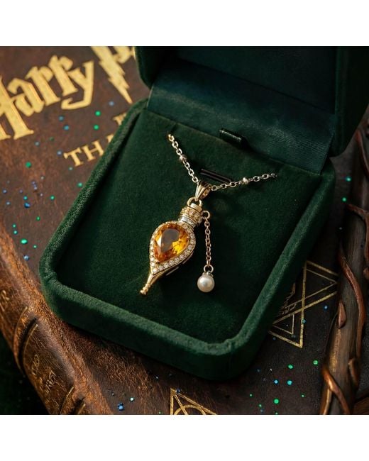 Azura Jewelry New York Metallic Elixir Of Fortune Necklace Vermeil