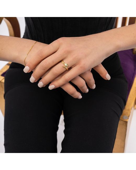 Spero London Metallic Sterling Beaded Bracelet Layering Set