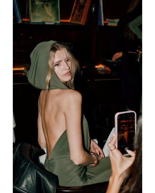 Alia Studio Green Muse Maxi Dress