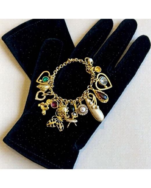 Caramel Vintage Jewellery Metallic Memories Charm Bracelet