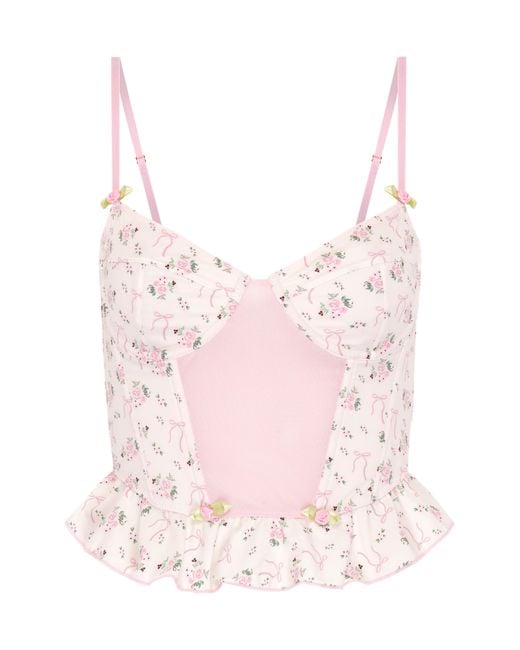 Wild Lovers Pink Scarlett Corset