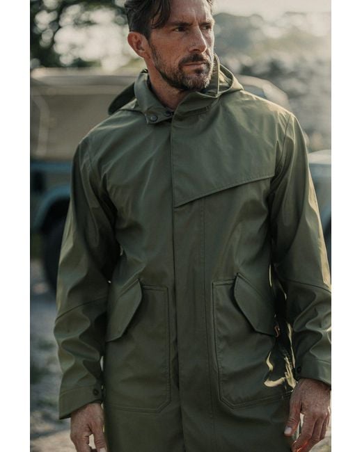 &SONS Trading Co Green Ark Raincoat for men