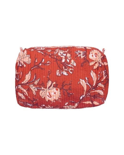 Inara Red Rubra Wash Bag