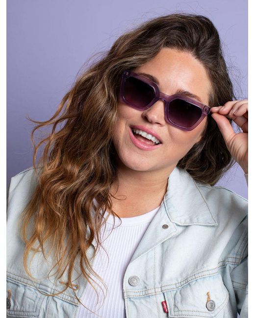 ZOË DE PASS EYEWEAR Purple Kate Amethyst