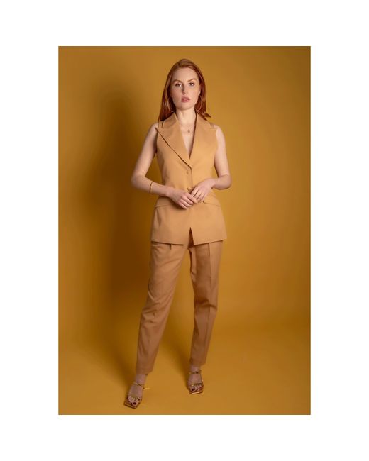 Femponiq Natural Tailored Cotton Trouser