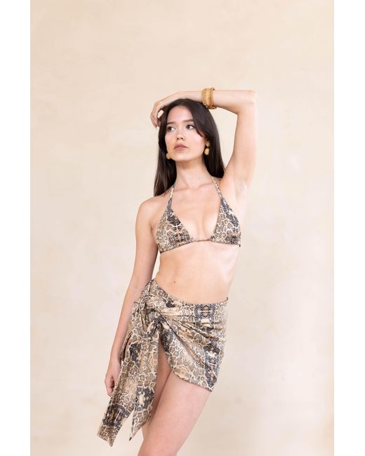 Nol Collective Brown Alison Sarong