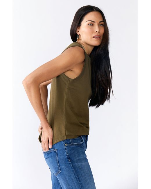 LOVETRUST Green Nina Muscle Tee