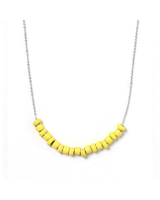 Pinnole Yellow All Necklace