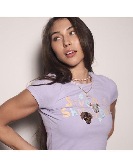 Cloud Haven Purple Mission Tee