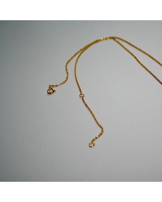 Fi Collection Metallic Plated Onyx Necklace
