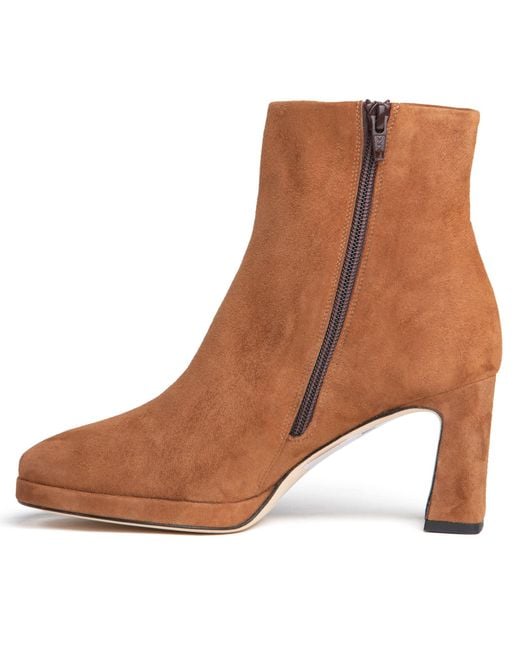 Beautiisoles by Robyn Shreiber Made in Italy Brown Scottie Camel & Cognac Bootie