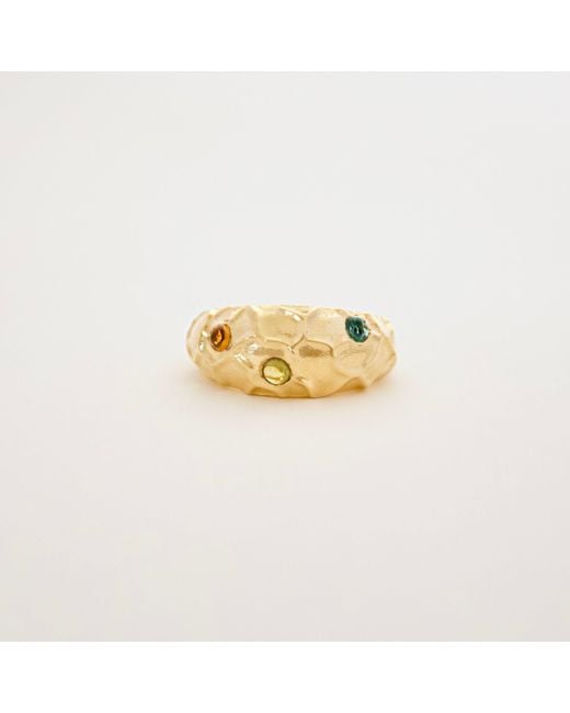 Gem Island Metallic Serena Ring
