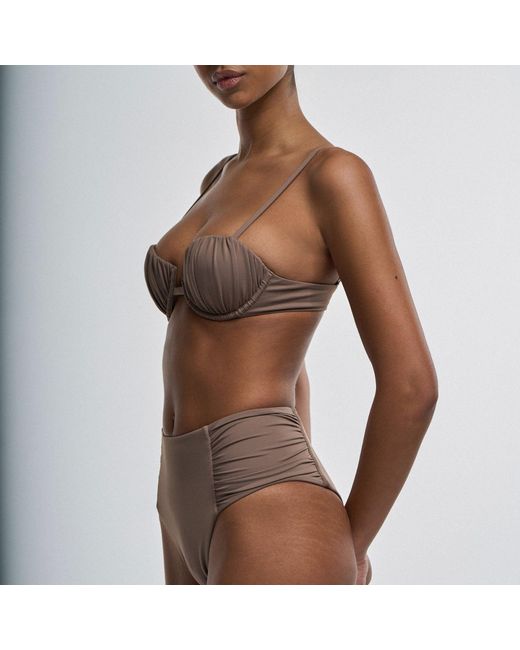 Veroni Swim Brown Neutrals Naomi Bikini Top