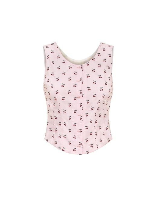 Montce Pink Cherries Jane Tank