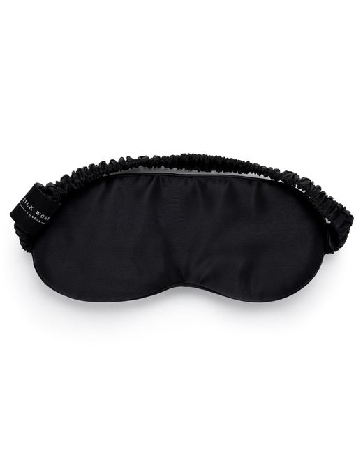 Silk Works Black Mulberry Silk Eye Mask