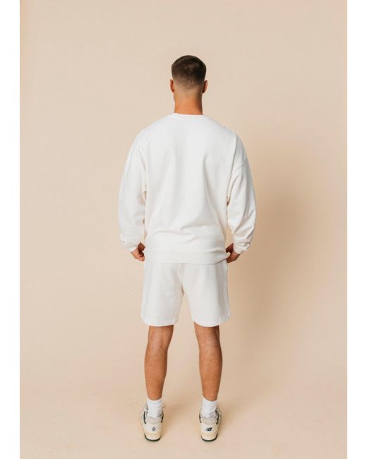 Ocio Leisurewear White Everywhere Short for men