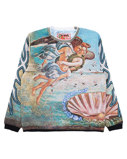 VERYRARE Blue Birth Of Venus Botticelli for men