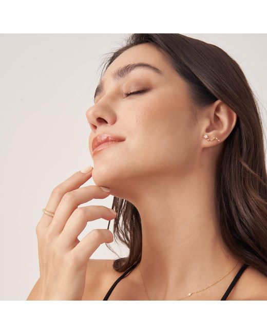 Shabella Nyc Metallic Constellation Earring