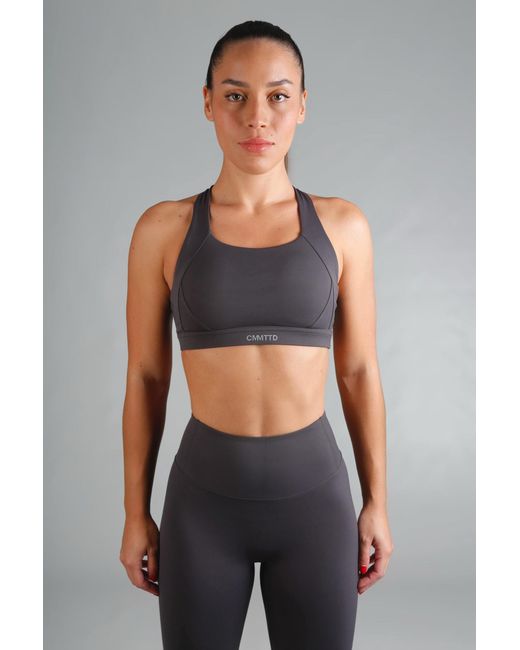 Cmmttd Gray Core Contour Legging