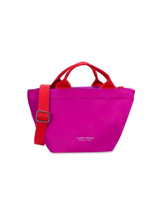 CAMPO MARZIO Roma 1933 Purple Lipari Handbag