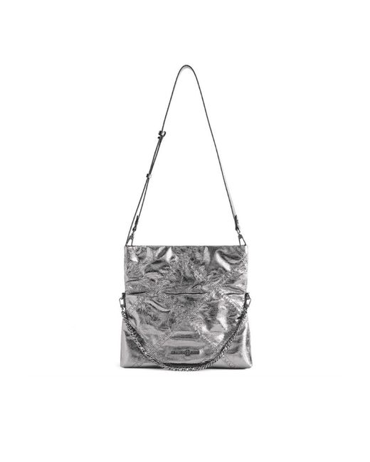 Orange Cube White Retro Messenger Bag