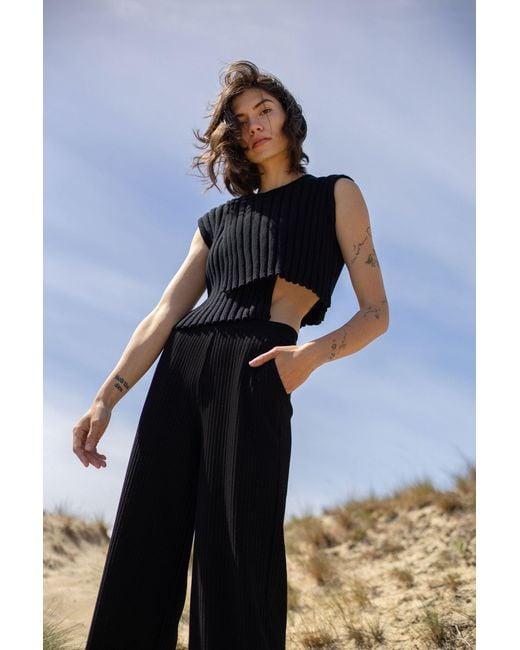 SALANIDA Black Nuovo Asymmetric Top