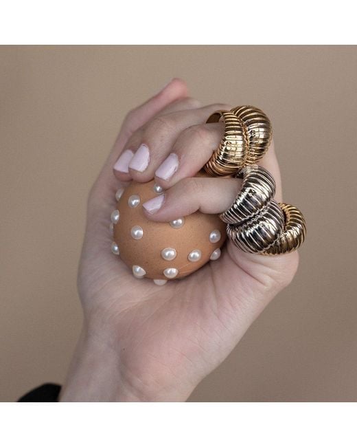 Zepplin the Label Metallic Eos Ring