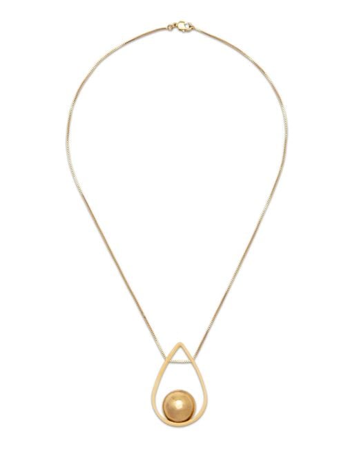 Jaredjamin Natural Orbita Swing Pendant Necklace