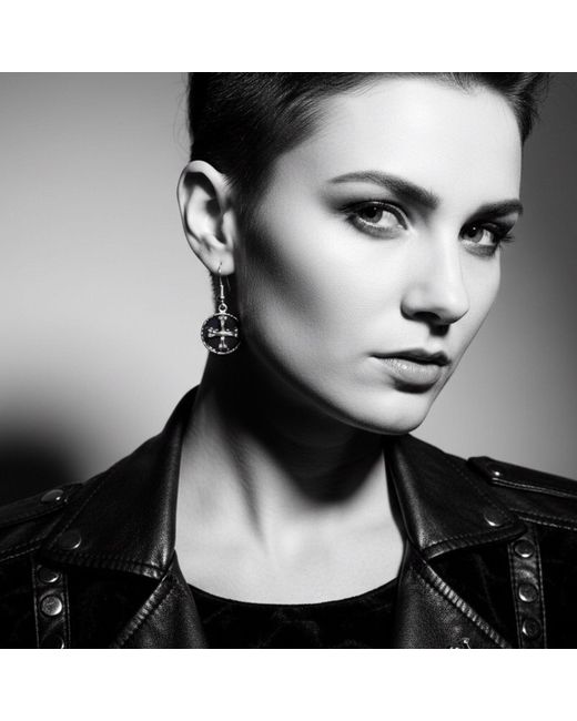 Tg-Jewellery by Tamara Gervasio Blue Medaglie Bones Skull Earrings – Sterling With Enamel