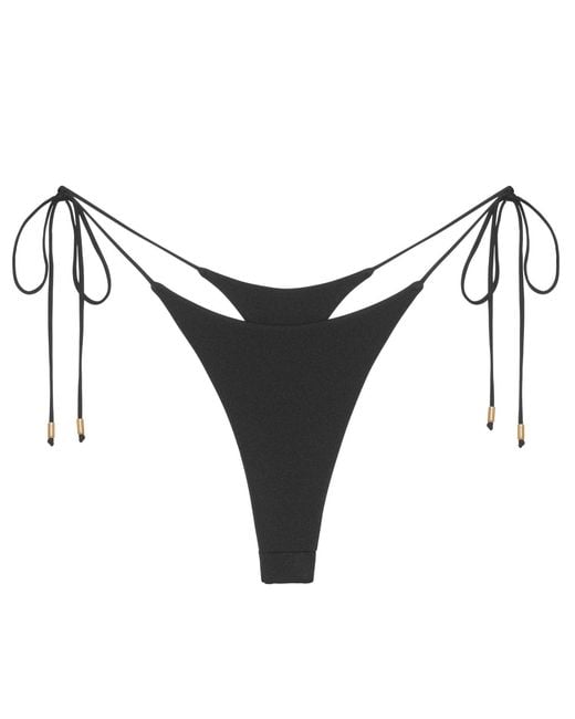 Perilla Lingerie Black Malibu Bottom