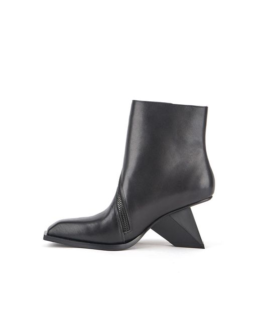 United Nude Gray Rockit Zip Bootie