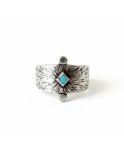 By Virgo White Satori Ring