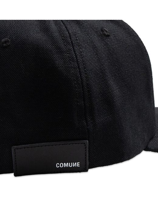Comune Black Logo Classic Cap for men