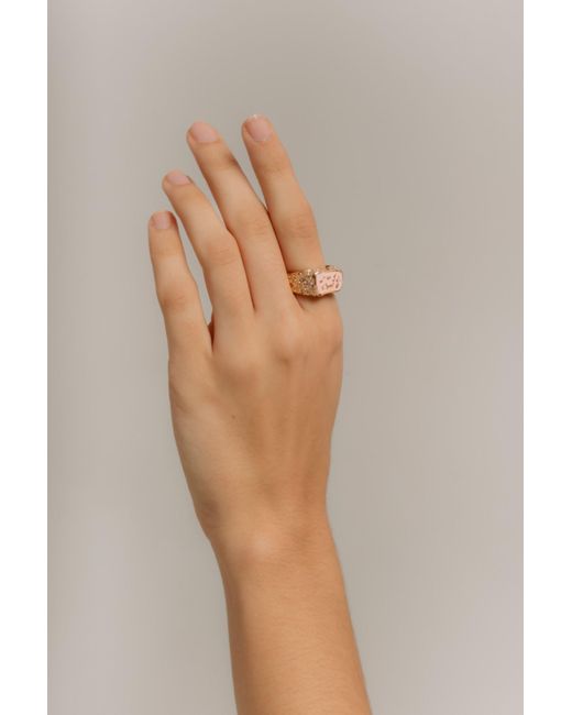 Lavani Jewels White Magma Ring