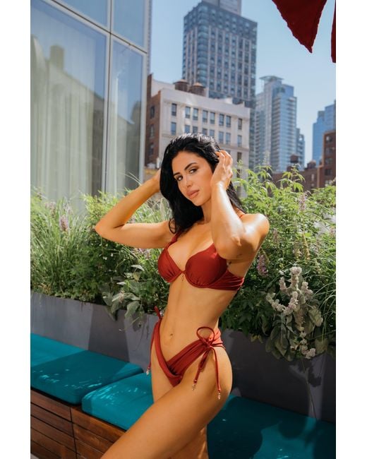 IVY SWIMWEAR Red Siena