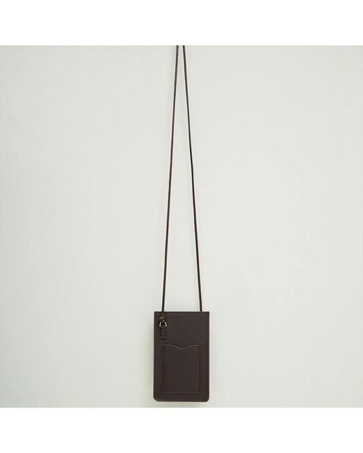 Sd Collection Brown Dark Mia Phone Bag