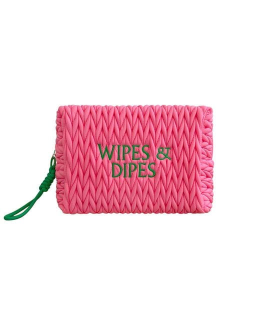 Lilly Loves Pink Wipes & Dipes Cosmetic Bag