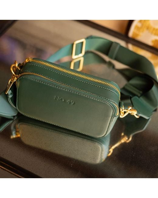 No.49 Handbags Green Kiki Forest Camera Bag