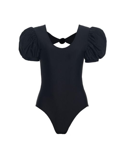 Paola Amador Black Chelsea One Piece Swimsuit