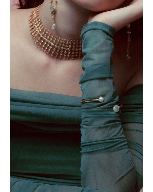 Lavani Jewels White Rhea Bracelet