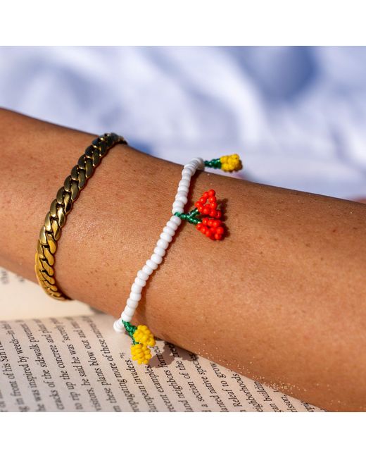 Mickey's Girl Metallic Sweet Bead Bracelet