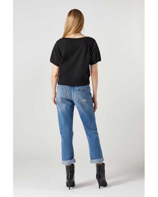 LOVETRUST Black Tori Tee Sweatshirt