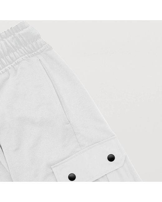 Kapture White Travel Jogger Pants