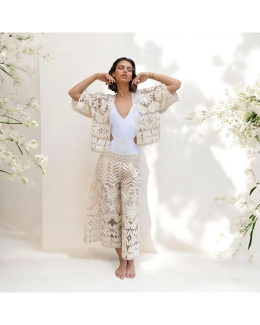 Rêve De Rive Natural Bolero Jacket