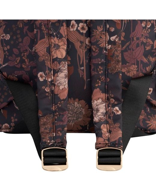 Fable England Brown Deco Blooms Large Backpack