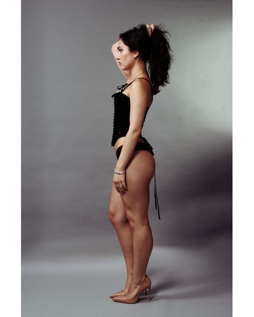 The Coolgirl Nyc Black Jane Thong