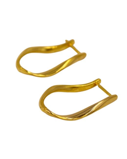 1610Istanbul Metallic Istanbul Geometric Earrings